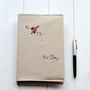 'Our Story' Personalised Linen Notebook, thumbnail 3 of 10