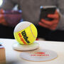 Wilson Us Open Upcycled Tennis Ball Bluetooth Speaker, thumbnail 4 of 12