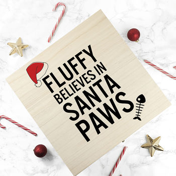 Personalised Pets Santa Paws Christmas Eve Box, 4 of 4