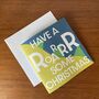 Handmade Pop Up Dinosaur Have A Roarsome Christmas Card, thumbnail 2 of 3