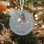Baby's First Christmas Frosted Bauble, thumbnail 6 of 6