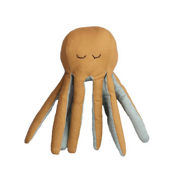 Organic Octopus Rattle Toy, 6 of 6