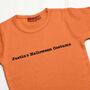 Personalised Simple Halloween Costume T Shirt, thumbnail 3 of 8