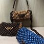 Round Beaded Duffle Bag, thumbnail 1 of 6