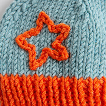 Toddler Hat Personalised Knitting Kit, 5 of 8
