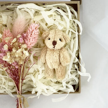 Bride And Groom Wedding Teddy Bears Letterbox Gift, 6 of 6