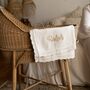 Personalised Cotton Baby Blanket Baby Gift, thumbnail 7 of 12