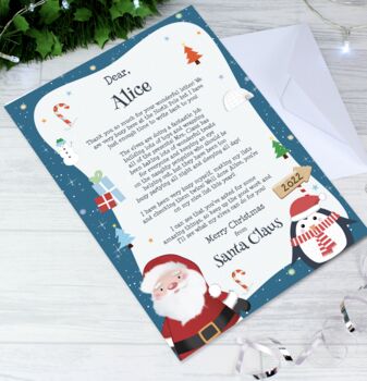 Personalised Childs Christmas Letter, 4 of 4