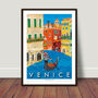 Venice, Italy Wall Art, Can Be Personalised, thumbnail 2 of 3
