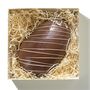 Giant Biscoff And Candy Floss Filled Easter Egg Half, thumbnail 2 of 4