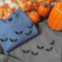 Spooky Halloween Bats With Bows Embroidered Sweatshirt, thumbnail 5 of 5