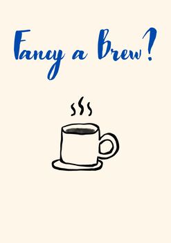 A4 Print Fancy A Brew, 5 of 5