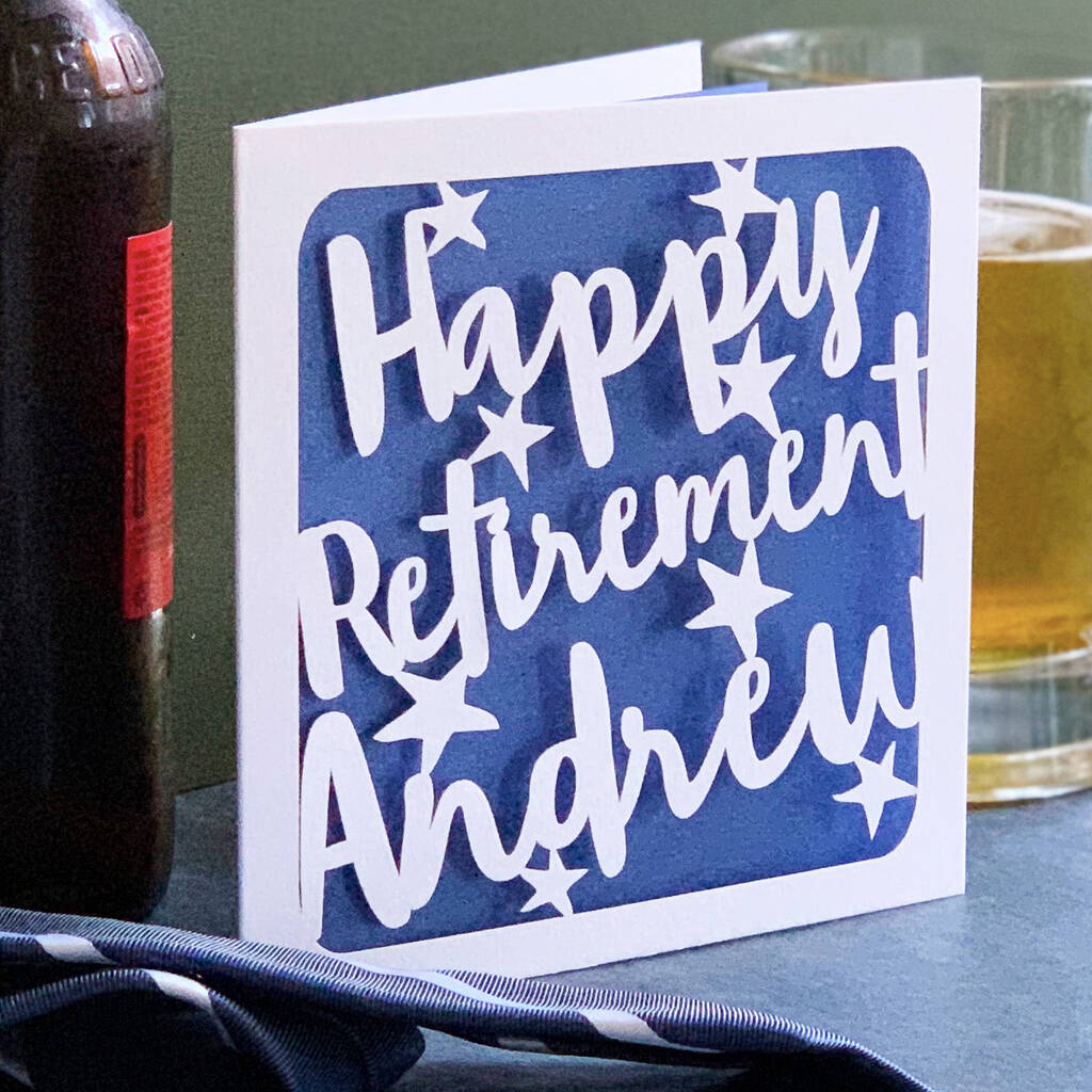Personalised Retirement Card, 1 of 4