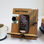 Printed Tyre Track Phone And Watch Accessories Holder, thumbnail 5 of 9