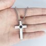 Personalised Projection Photo Jewellery Cross Pendant, thumbnail 3 of 6