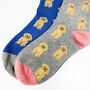 Personalised Christmas Cavapoo Bamboo Socks With Gold Foil Label, thumbnail 4 of 9