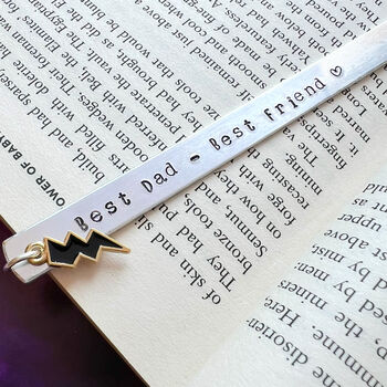 Personalised Best Dad, Best Friend Bookmark, 4 of 6