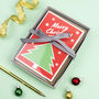 Pack Of Eight Retro Christmas Cards, thumbnail 1 of 6
