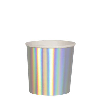 Silver Holographic Snack Cups, 6 of 6