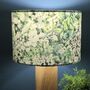 Betty Green And White Floral Velvet Lampshades, thumbnail 4 of 8