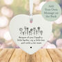 Personalised Porcelain Heart Because Of You I Laugh A Little Louder Friendship, thumbnail 1 of 2