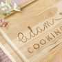 Personalised Cooking Together Chopping Board, thumbnail 2 of 8
