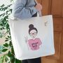 Create Your Own Personalised Tote Shopper Bag, thumbnail 2 of 6