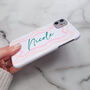 Wiggle Print Personalised Phone Case, thumbnail 2 of 6