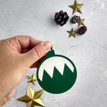 Handmade Christmas Tree Ornament Set, 6 of 12