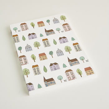Town Houses Notebook In A5 Size, 4 of 4
