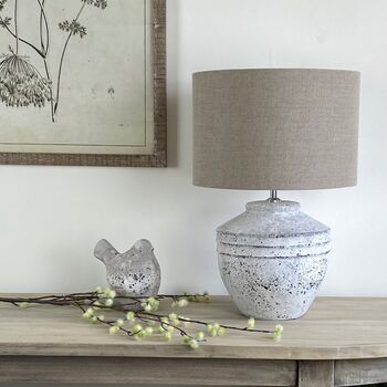Concrete Grey Table Lamp Base, 4 of 11