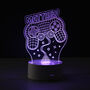Personalised Gaming LED Night Light, thumbnail 6 of 8