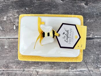 Bee Happy Butter Dish, 4 of 4
