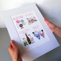 Personalised Engagement Story Print, thumbnail 8 of 10