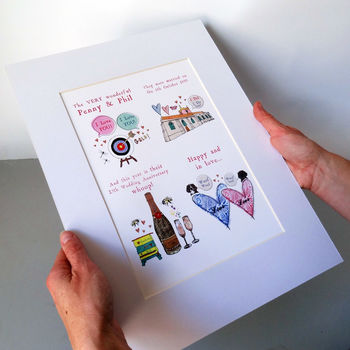Personalised Engagement Story Print, 8 of 10