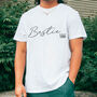 Bestie Personalised Organic Cotton T Shirt, thumbnail 3 of 6