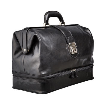 Personalised Leather Doctors Bag.'The Donnini L', 4 of 10