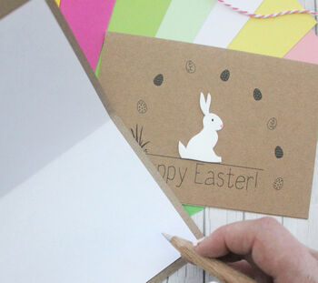 Happy Easter Card, Easter Bunny Card, 5 of 7
