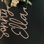 Personalised Wire Name Christmas Decoration, thumbnail 2 of 5