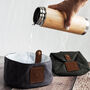 Waxed Cotton Travel Water Bowl For Dogs, thumbnail 1 of 7