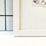 'Thank You For Coming' Hand Embroidered Artwork, thumbnail 5 of 6