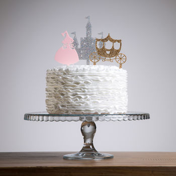 Princess Castle Cake Topper Decoration Set, 4 of 4