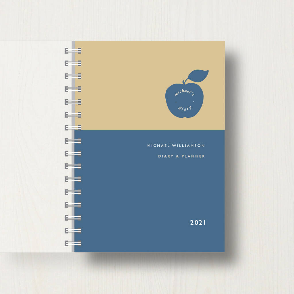 Personalised 2021 Diary For Teachers By Designed