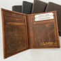 Personalised Leather Wallet, Father's Day Gift, thumbnail 8 of 10