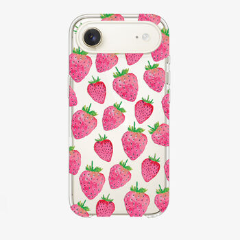 Pink Strawberry Phone Case, 4 of 4