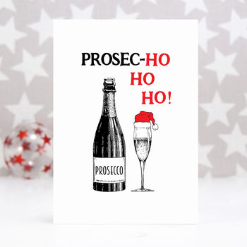 Funny Prosecco Christmas Card, 3 of 4
