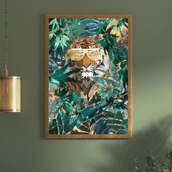 Custom Set Animal Jungle Prints Personalised Art Gift, 12 of 12