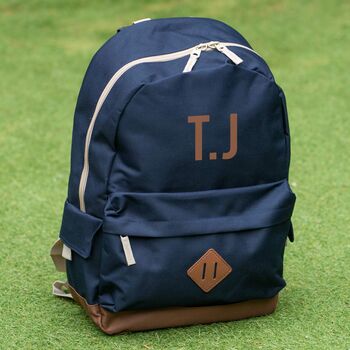 Personalised Initials Heritage Backpack, 4 of 5