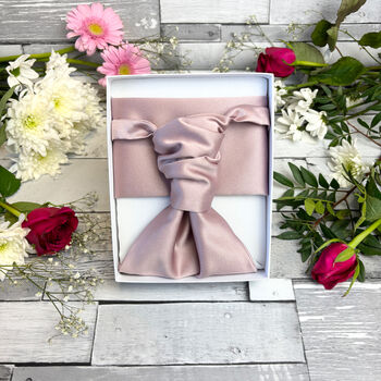 Suede Pink Wedding Set, 7 of 9