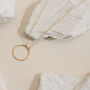 Textured Circle Necklace In 14k Gold Fill, thumbnail 1 of 6
